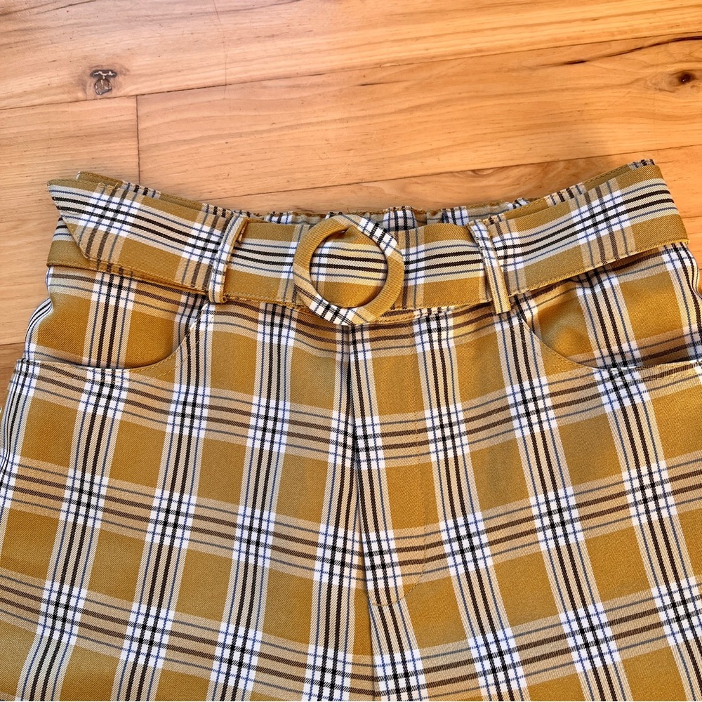 Unique Vintage Size Small (4) Plaid Straight Leg Pants - Picture 7 of 9